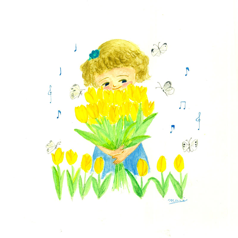 チューリップ　イラスト